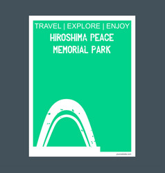 Hiroshima Peace Memorial Park Japan Monument