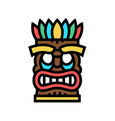 Tiki Mask Color Icon