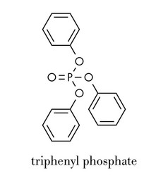 Triphenyl Phosphate Molecule Used As Flame