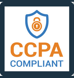 Act Ccpa Compliance Privacy Icon Editable Logo