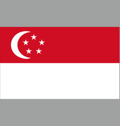 Singapore Flag Design