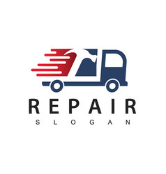 Car Repair Logo Template Hammer And Icon