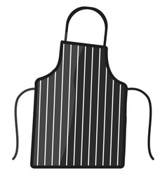 Kitchen Apron On A White Background