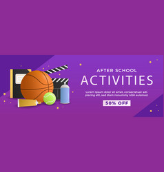 Gradient After School Activities Cover