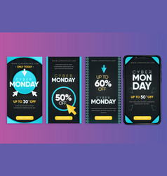 Cyber Monday Instagram Stories Design