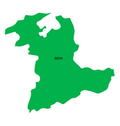 Bern Canton Map