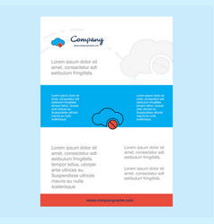 Template Layout For Cloud Not Working Company