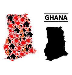 War Pattern Map Of Ghana