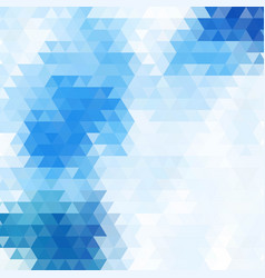 Blue White Background Abstract Triangle Design