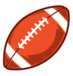 American Football Ball Side High