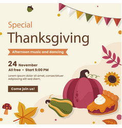 Thanksgiving Celebration Posts Set