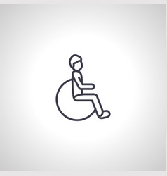 Disabled Isolated Icon Disabled Icon