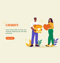 People With Charity Poster