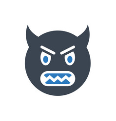 Devil Face Emoji Icon