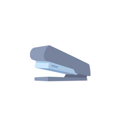 Gray Stapler School And Office Stationery Flat