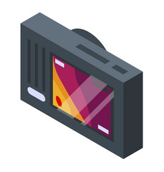 Camera Thermal Imager Icon Isometric Style