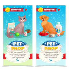 Pet Shop Vertical Banners