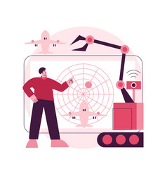 Military Robotics Abstract Concept