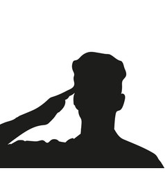 Silhouette Of An Unknown Soldier