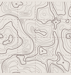 Topographic Map Geographic Terrain Vintage Old