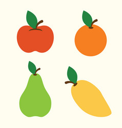 Icon Of Fresh Fruit Hand-drawn Elements