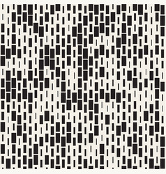 Seamless black and white irregular dash Royalty Free Vector