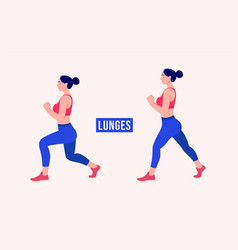 Lunges Women Workout Fitness