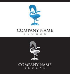 Chair Furniture Logo Image Creative Design Modern