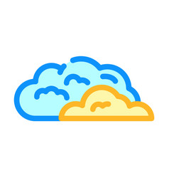 Cloud Smell Color Icon