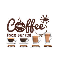 Coffee Choose Your Cup