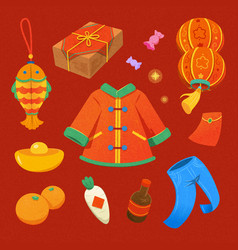 Chinese New Year Element Set