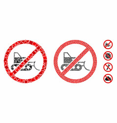 No Bulldozer Mosaic Icon Humpy Parts