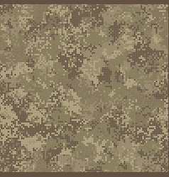 Texture Military Camouflage Seamless Pattern