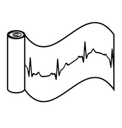 Cardiogram Heart Beat Icon Heartbeat Line