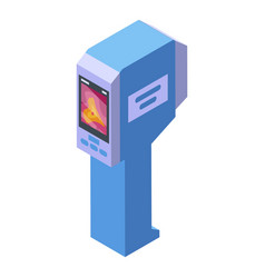 Geodetic Thermal Imager Icon Isometric Style