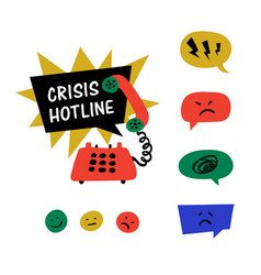 Psychology Crisis Hotline Support Call