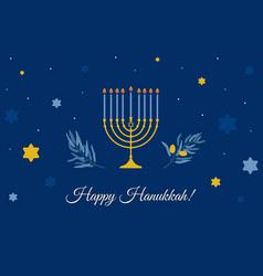 Happy Hanukkah For Card