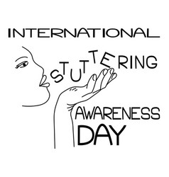 International Stuttering Awareness Day Contour