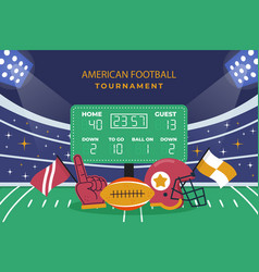 Background American Football Championship Isolated