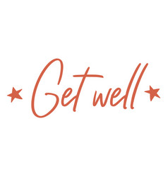 Get Well Quote Lettering