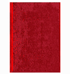 Blank Red Book Cover