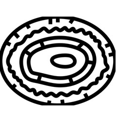 Limpet Sea Shell Beach Line Icon