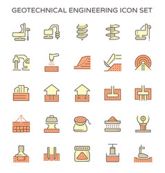 Geotechnical Engineering And Soil Testing Icon