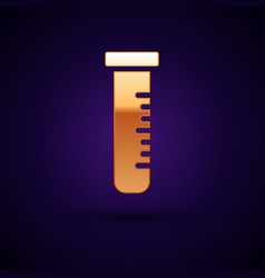 Gold Test Tube And Flask Chemical Laboratory Test