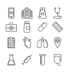 Healthcare Line Icons