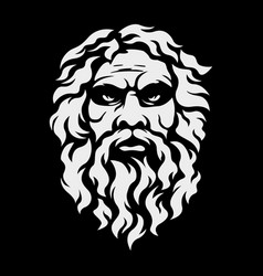 Modern Olympic God Zeus Logo