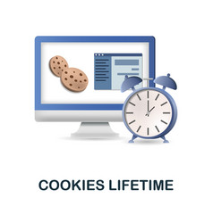 Cookies Lifetime Icon 3d From Affiliate Marketing