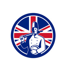 British Baker Union Jack Flag Icon