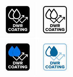 Durable Water Repellent Or Dwr Coating