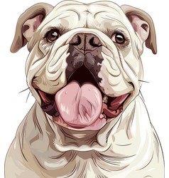 English Bulldog Adorable Art